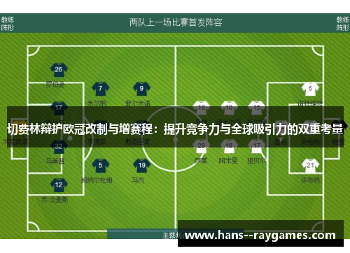 切费林辩护欧冠改制与增赛程:提升竞争力与全球吸引力的双重考量 切费林辩护欧冠改制与增赛程:提升竞争力与全球吸引力的双重考量